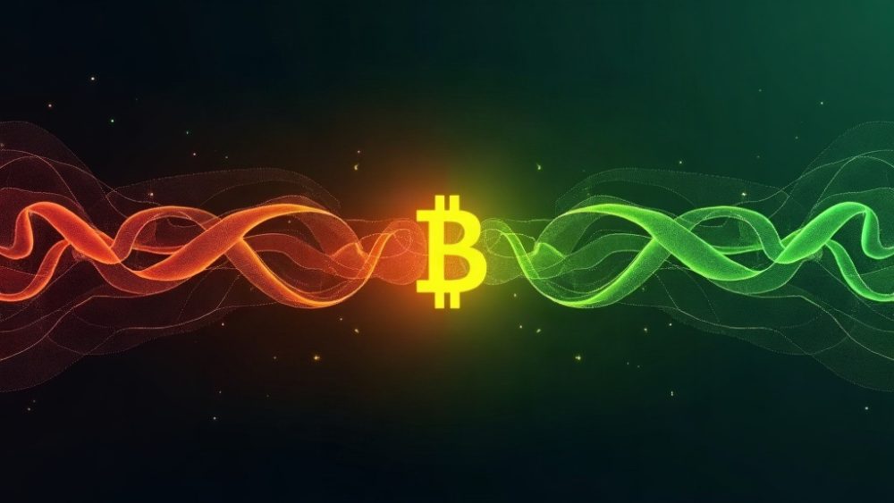 Cadena de bloques dividida en dos ramas divergentes, hard fork