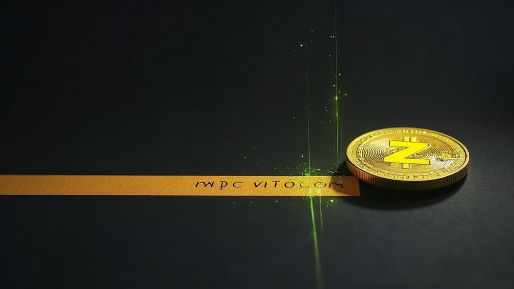 Moneda Zcash superando la marca de mil dólares con escudo de privacidad